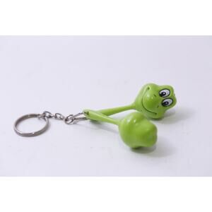 Turtle Head, Maraca, Keychain, Mini Toy, Portable, Accessory, ~ 251013-WH 1372